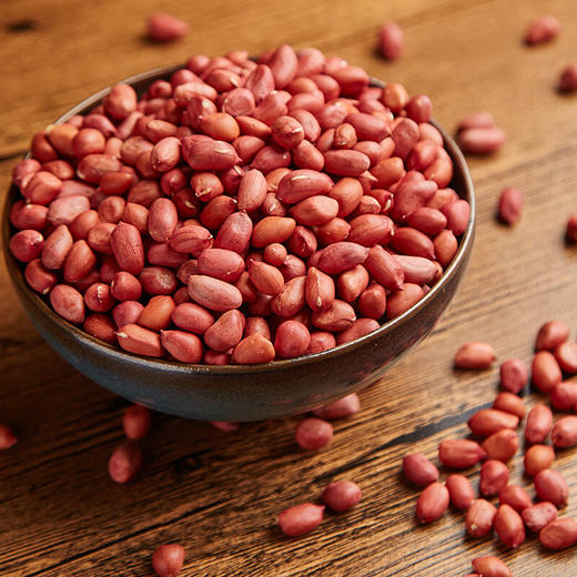 【寒地黑土】东北红皮花生720g 带壳约1000g 五谷杂粮 红皮生花生 粗粮 粥米 豆浆原料  东北特产 商品图1