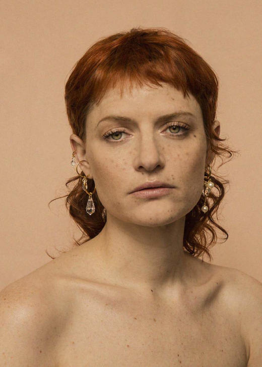 Chabaux Jasmine 系列水晶迷你耳挂（单个） 商品图1