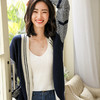 秋装女开衫中长款宽松针织衫打底毛衣休闲外套搭慵懒风女上衣 商品缩略图2