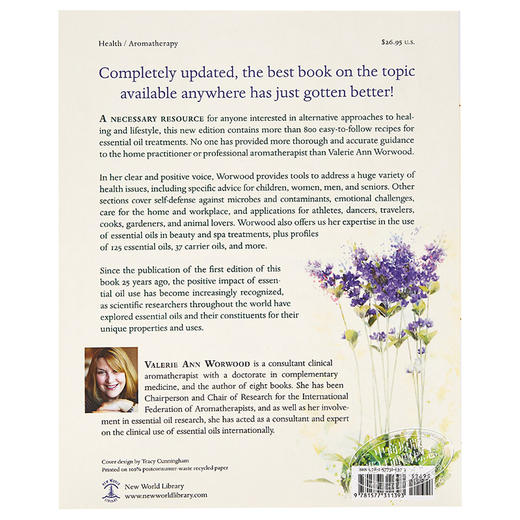 【中商原版】精油和芳香疗法全书 英文原版 Complete Book of Essential Oils and Aromatherapy Valerie Ann Worwood 商品图1