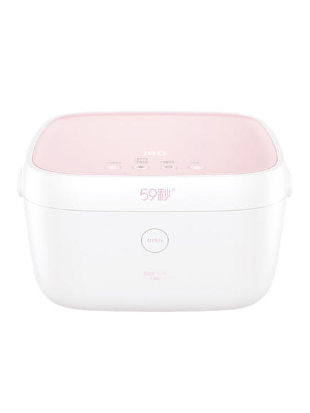 59秒 | LED灯紫外线消毒柜 | 家用 小型台式迷你智能机器 烘干 杀菌 不锈钢消毒 商品图2