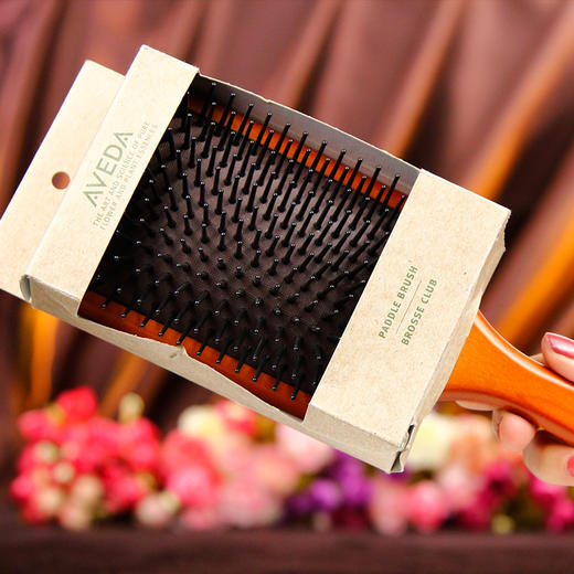 韩国AVEDA艾凡达气垫按摩木梳防静电防脱发头梳 商品图2