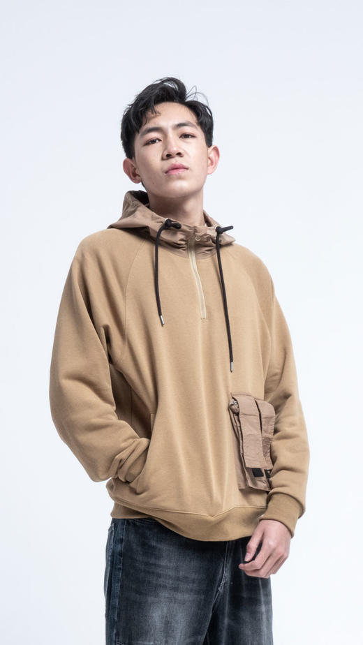 DEC 951663153潮流立体袋多袋时尚高街卫衣帽衫外套 商品图0