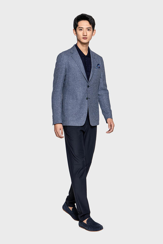 callisto丹宁色基本款单西 SPFJK021BL 商品图2