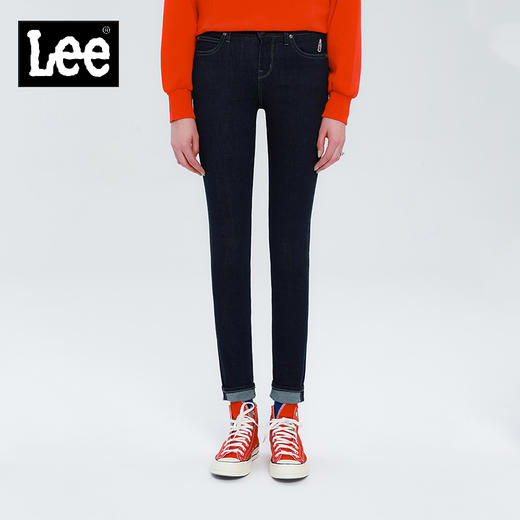 【尺码24】Lee可口可乐联名蓝色牛仔裤女小脚裤子2020新款显瘦LWN4184TW71J 商品图0