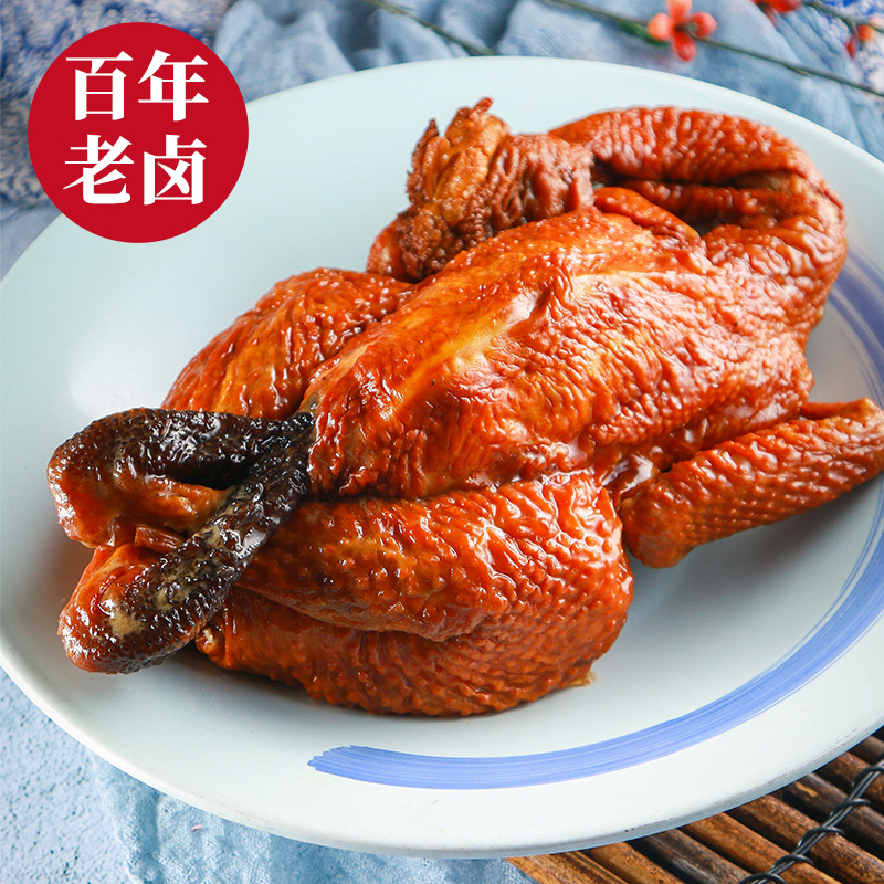 同庆楼 符离集烧鸡 1.1kg（香气扑鼻 肥而不腻 传统四大名鸡）