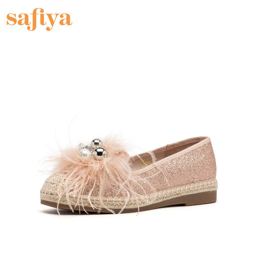 商场同款 | safiya 索菲娅春季毛毛渔夫鞋2019春SF93111093 商品图1