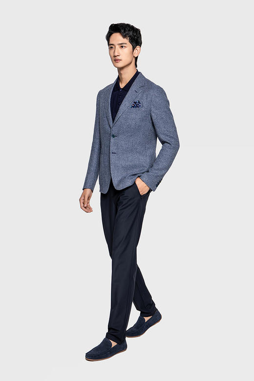 callisto丹宁色基本款单西 SPFJK021BL 商品图1