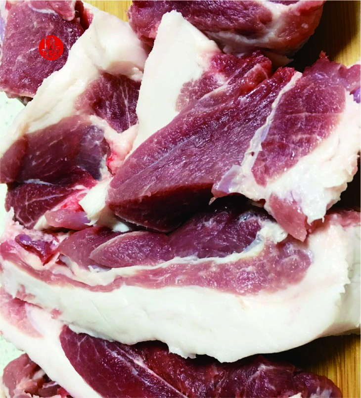 楚沩香宁乡花猪前腿肉320g