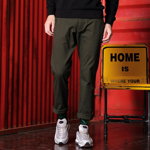 堡狮龙修身男士休闲西裤长裤男裤子男秋冬3111041A1 商品图4