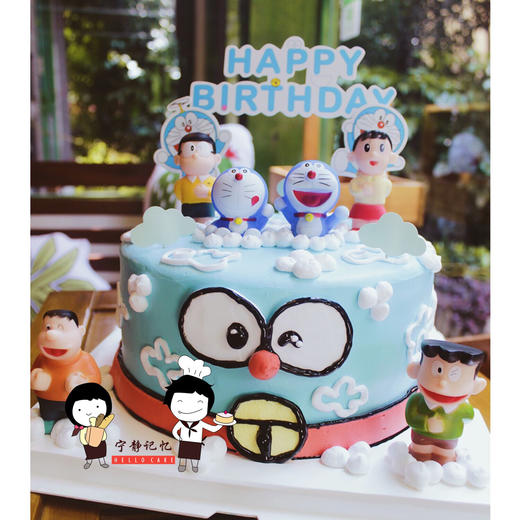 奶油蛋糕 下单前请仔细阅读商品详情 哆啦Ａ梦如需增加或者修改文字 请下单备注 商品图0