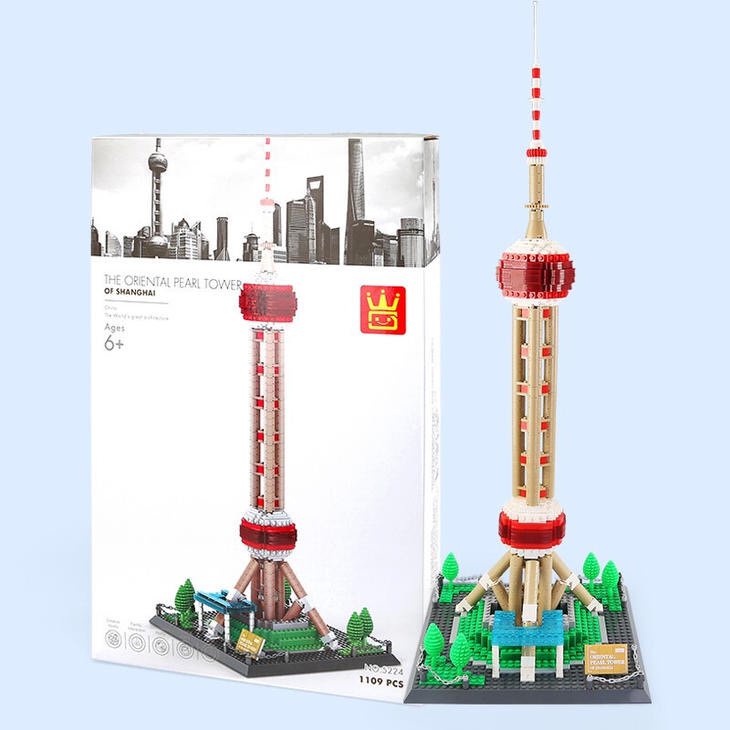 万格积木东方明珠1109颗