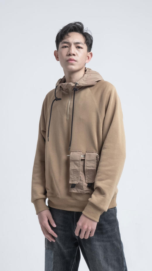 DEC 951663153潮流立体袋多袋时尚高街卫衣帽衫外套 商品图2