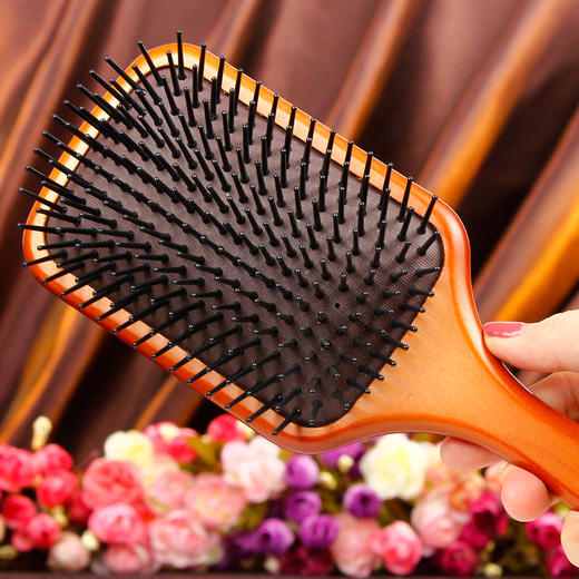 韩国AVEDA艾凡达气垫按摩木梳防静电防脱发头梳 商品图4