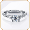 埃菲尔印记婚戒 18K白金钻石戒指求结婚戒指正品遇见爱Ⅱ 商品缩略图1