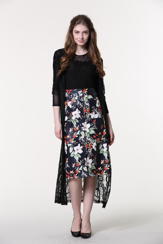 = 1D7811--风衣外套--《梵高的花园》 商品图2