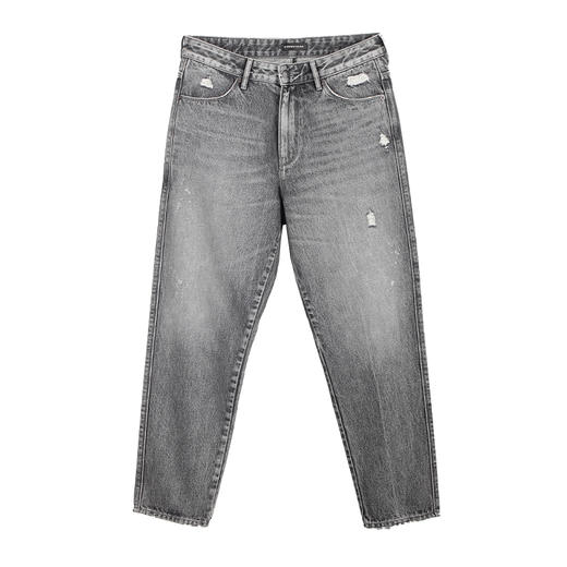 NINE WAY 011N04 2020春季新品合体直筒灰色牛仔裤 商品图4