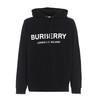【二】BURBERRY 巴宝莉 男士棉质字母徽标印花棉质连帽卫衣 黑色 8009509 A1189 商品缩略图0
