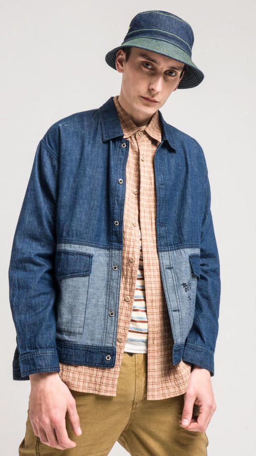 DEC B959372333春夏男装新品休闲时尚短款夹克外套潮流机能高街时尚 商品图3