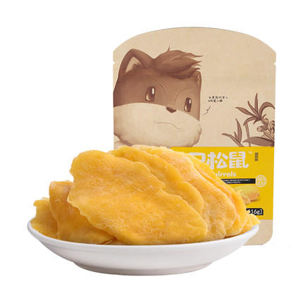 (百万补贴) 三只松鼠芒果干120g 商品图1