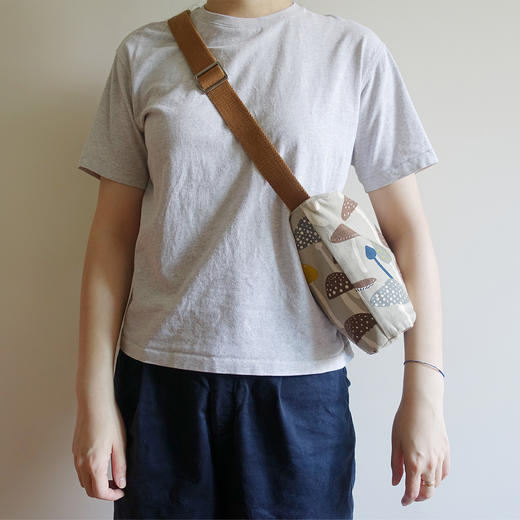 HUJI祤集Sling斜挎包插画蘑菇蘑菇 商品图1