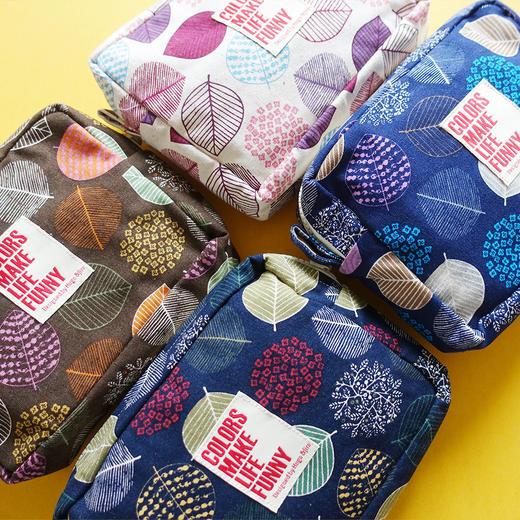 HUGOJIRO化妆包插画叶子 商品图1