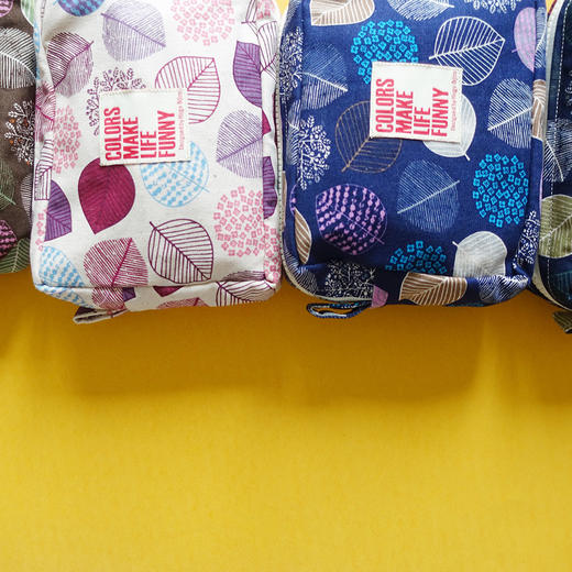 HUGOJIRO化妆包插画叶子 商品图2