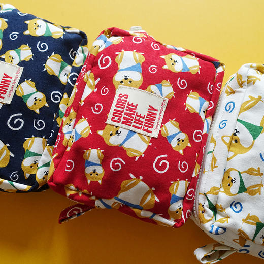 HUGOJIRO化妆包风の花围巾小柴 商品图2