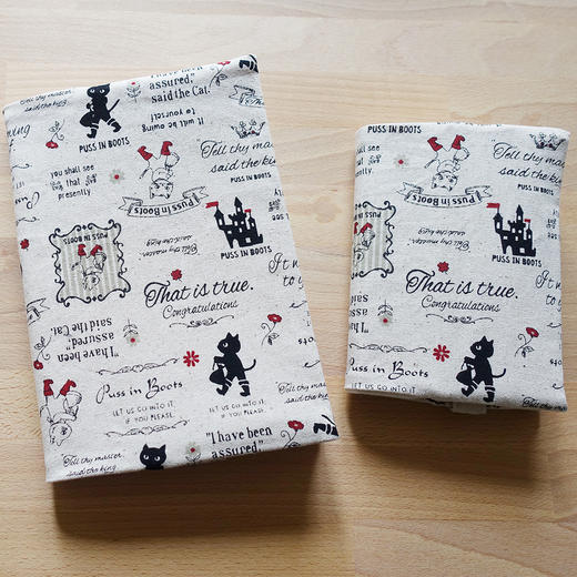 HUJI祤集A5书衣插画靴子小猫 商品图0