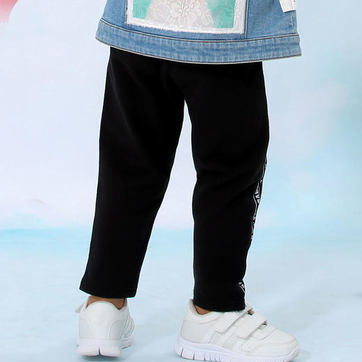 棉果果春秋季女童小毛圈内里长裤M122200220076 商品图3