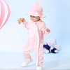 棉果果春秋季女童纯棉偏襟连体衣连身衣哈衣M122720420072 商品缩略图0