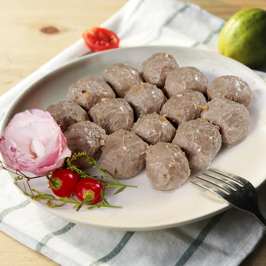 【 顺丰包邮】正宗潮汕牛肉丸 手工捶打 筋道柔韧 q弹爽口 传承美味