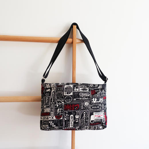 HUJI祤集Sling斜挎包插画日式标签一号 商品图0