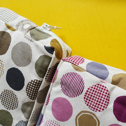 HUGOJIRO化妆包插画圆形纹样 商品图2