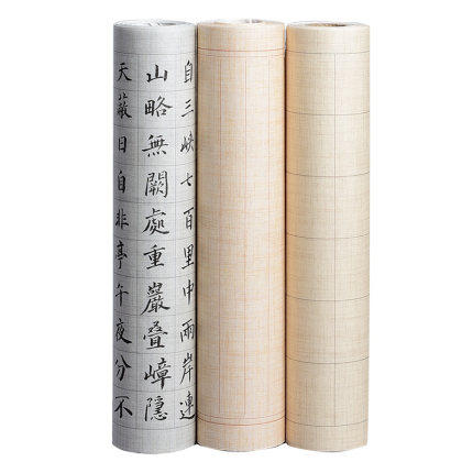 【爆款】不洇墨半生熟加厚状元笺方格长卷，适用于小楷、小行书、二王、手札、抄经，2cm-6cm方格竖格纸 商品图5