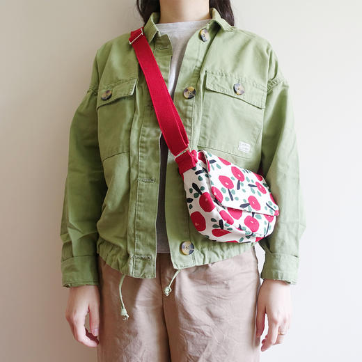 HUJI祤集Flap斜挎包插画小花朵 商品图2