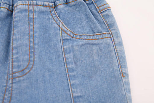 棉果果春秋季女童牛仔长裤M122200220078 商品图4