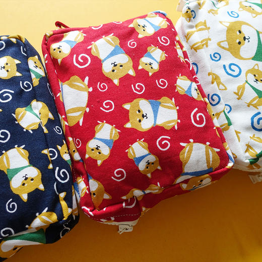 HUGOJIRO化妆包风の花围巾小柴 商品图1