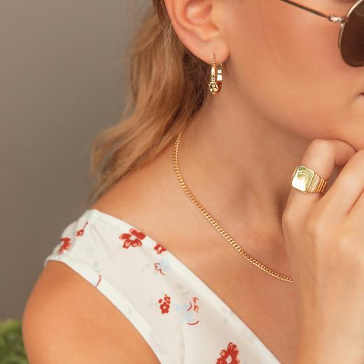 北京仓｜FEDOMA-JESSICA ALIZZI 联名款-BUCKLE  耳环［意大利设计师］ 商品图6