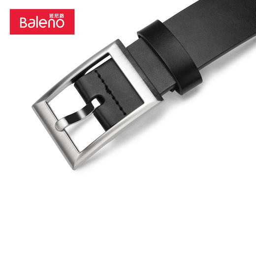 Baleno班尼路 新款皮带男牛皮针扣男士腰带商务休闲裤带 商品图2