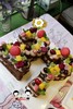 数字奶油巧克力蛋糕  数字可更换 请提前一天预定 当天无法制作 季节不同水果不同 商品缩略图3