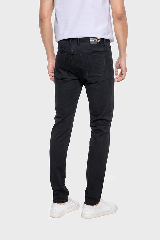 callisto黑色弹力牛仔裤 SPJPW010BK 商品图0