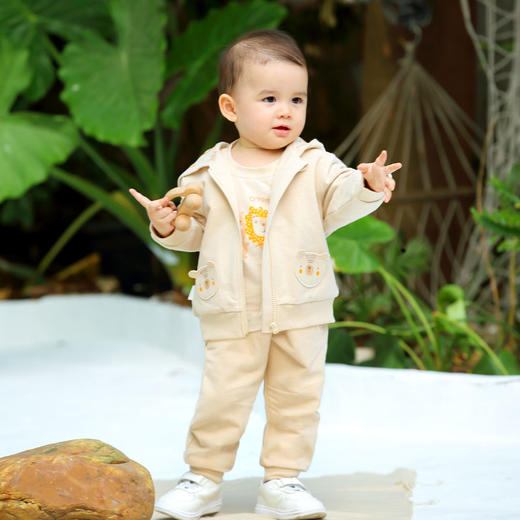 棉果果春秋季新疆彩棉纯棉套头T恤M101140120010 商品图1