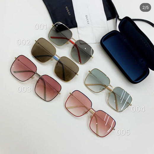 亏本清仓 Gucci 方形墨镜GG0443s-001 不退换 商品图3