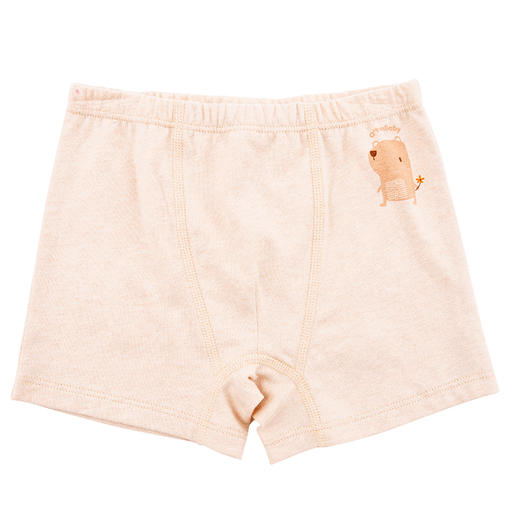 棉果果春秋季新疆彩棉纯棉平角内裤两条装M114430120029 商品图0