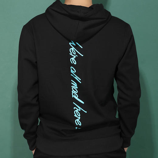 男女时尚连帽潮流卫衣 大英博物馆官方爱丽丝漫游奇境系列加绒卫衣男女通款潮 商品图2