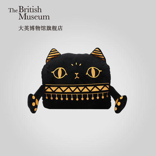 大英博物馆官方盖亚·安德森猫创意颈枕U型枕护枕 暖手抱枕 办公室午休枕 商品图2