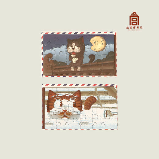 宫喵家族·系列 折纸 贺卡 明信片 商品图9