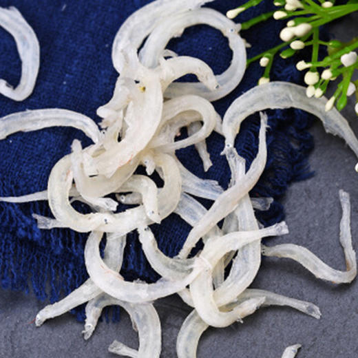 港岛姑娘 天然淡干小银鱼干新晒丁香鱼面条鱼干福建特产海鲜干货100g/包 商品图4