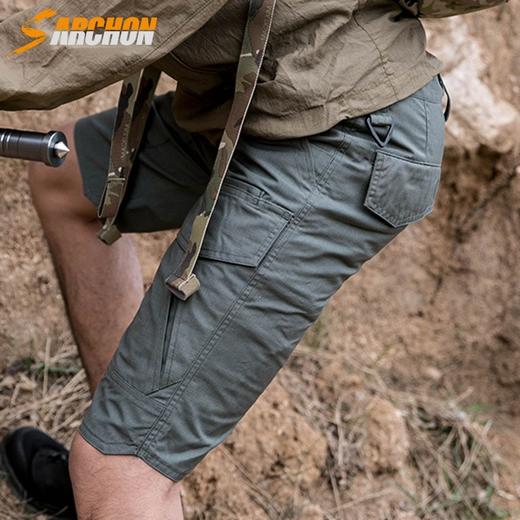 S.archon户外通勤战术短裤 防水登山短裤多兜军迷短裤 商品图4